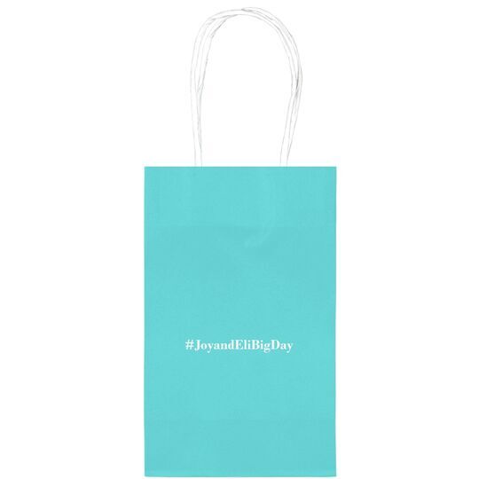 Create Your Hashtag Medium Twisted Handled Bags